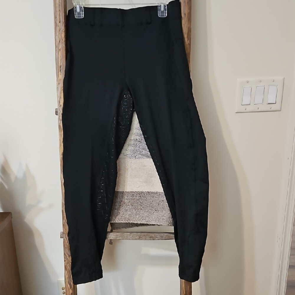 Black High-Waisted Pants